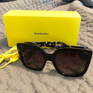 Black Snapchat Spectacles